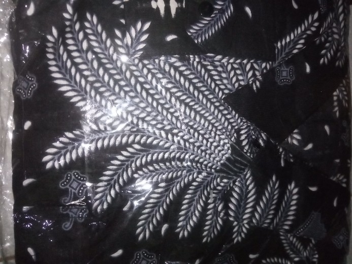 [new Arival] Wou Batik Couple Silvia Brokat Tille-modern Batik Couple Sarimbit Brokat - Bs099