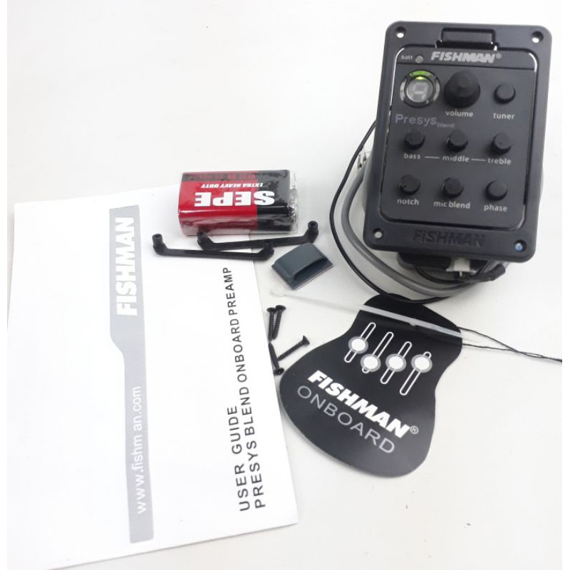 Equaliser / Preamp Gitar fishman presys mig blend ORIGINAL