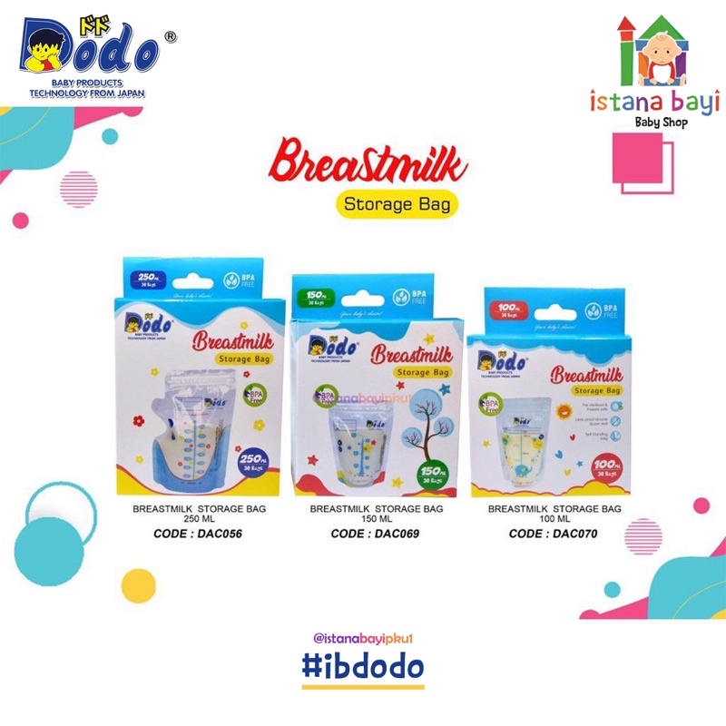 Dodo Kantong Asi - Breastmilk Storage