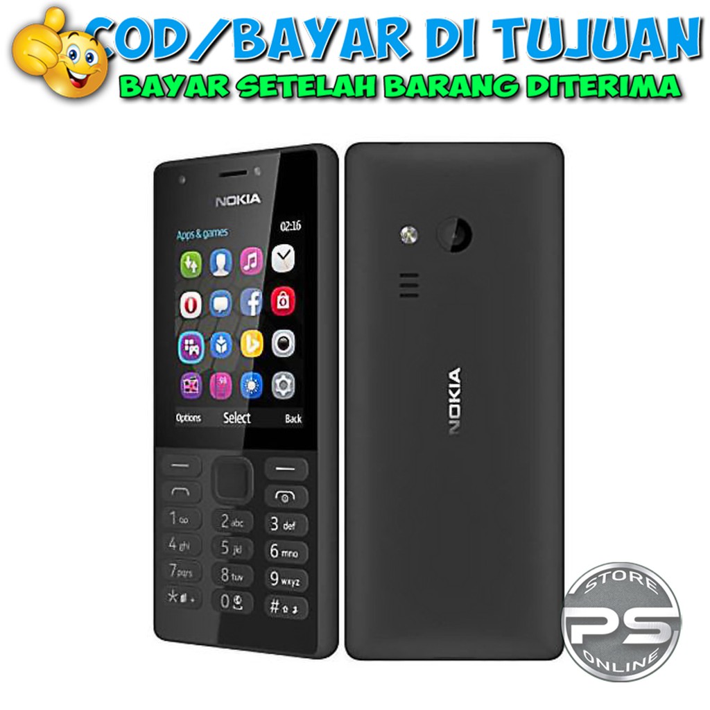 HP Nokia 150 (2017)  - Dual Sim Klasik Jadul Kamera Unik Bergaransi