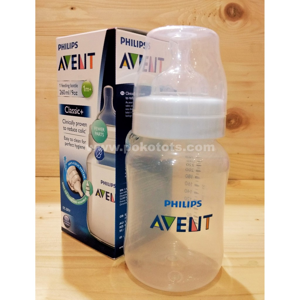 Philips Avent Classic Feeding Bottle 260ml Botol Susu