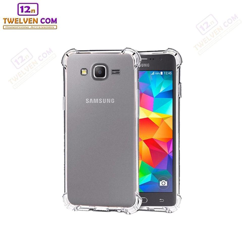 Case Anti Shock Anti Crack Softcase Casing Samsung Grand 2 / G7106 - Clear