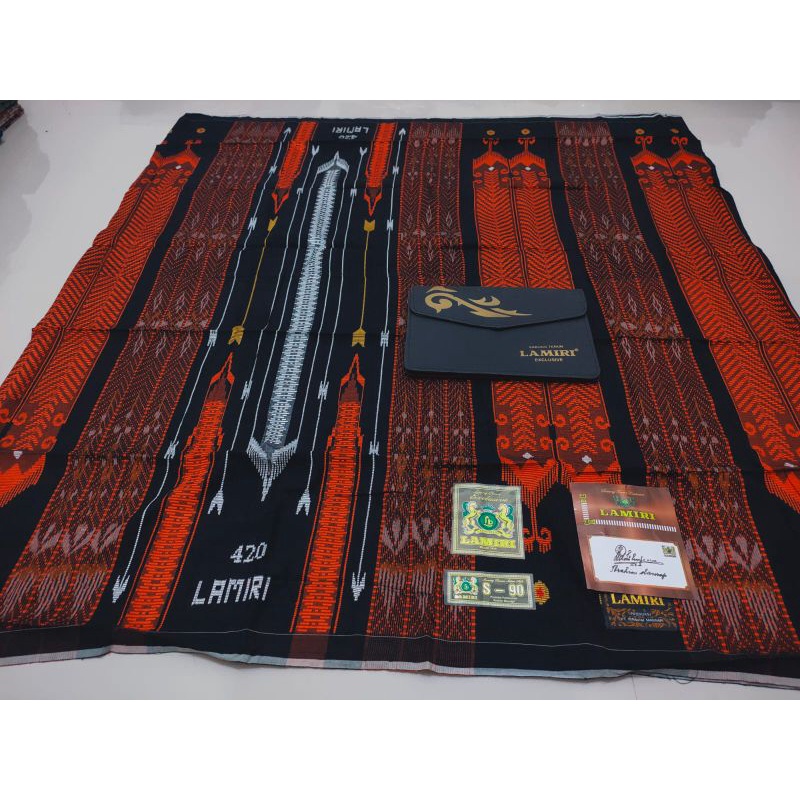 (COD) Sarung Terbaru 2021 lamiri MPM full songket sutra 100%