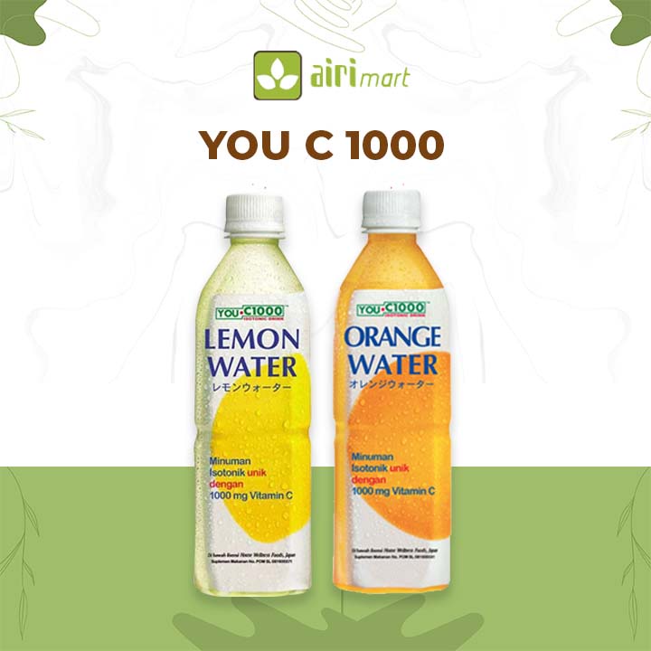 

You C 1000 Orange/Lemon Water 500ml