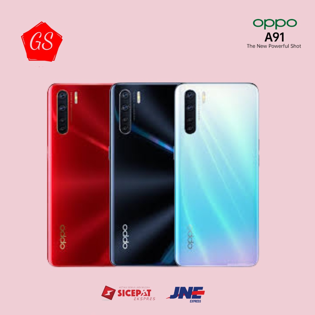 OPPO A91 RAM 8GB / 128GB SECOND ORIGINAL RESMI