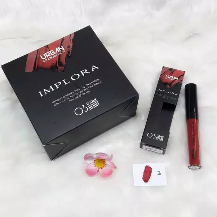 IMPLORA Urban Lip Cream Matte Original BPOM - Lipcream Surabaya-7
