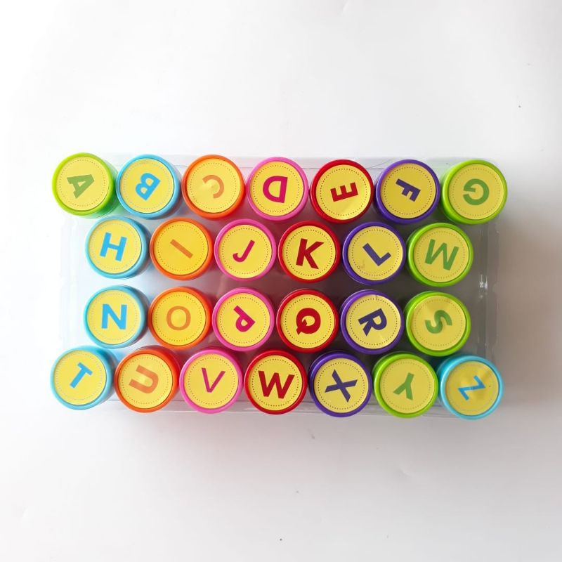 

Stamp abc / stamp alphabet / stempel abc / cap abc