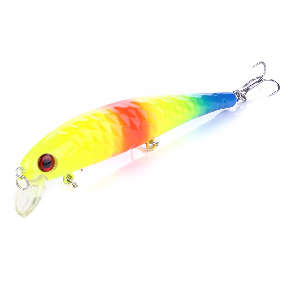 Hengjia 1pc 12cm 15g Umpan Pancing Ikan Minnow Imitasi