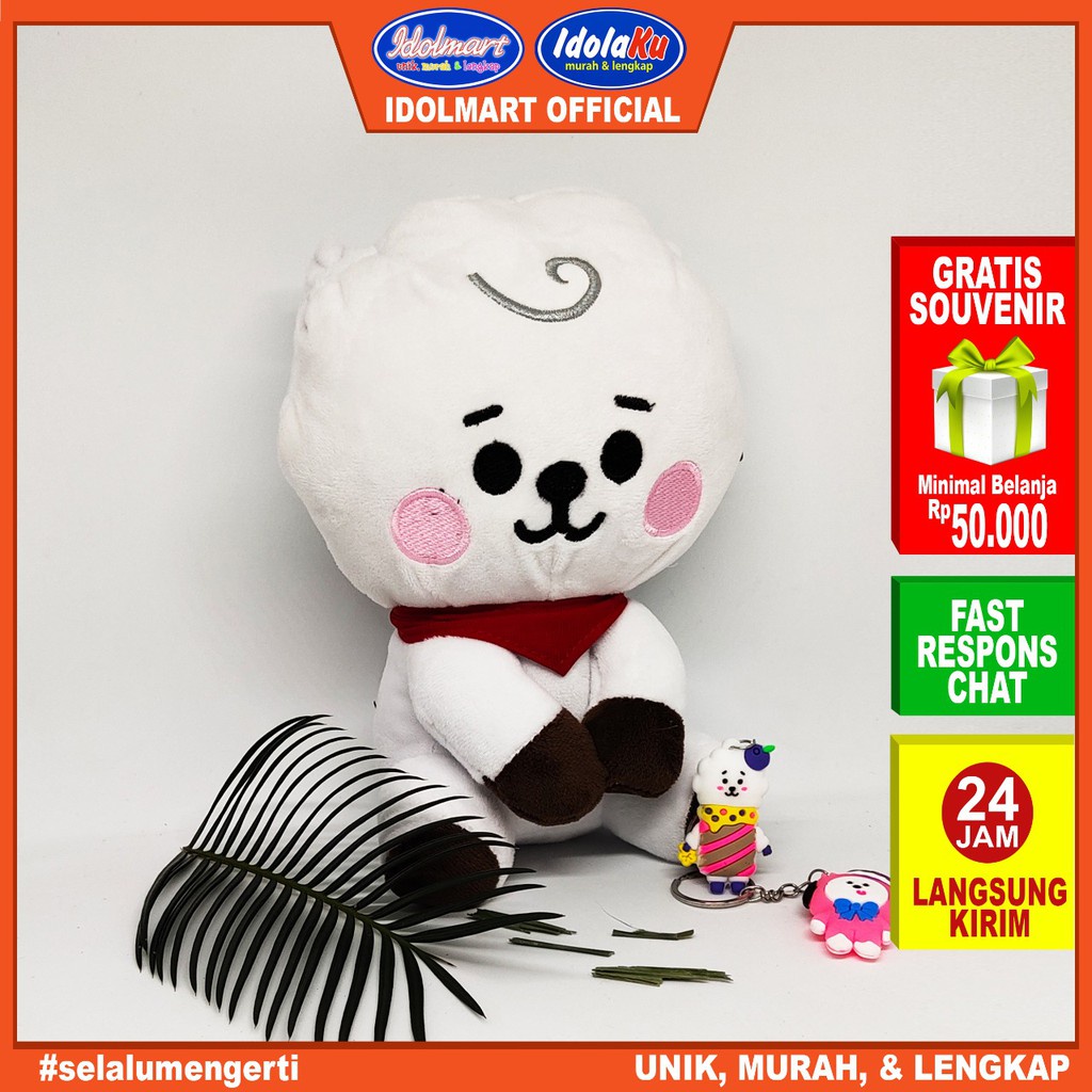 IDOLMART  Boneka Unofficial Cooky Tata Chimmy -Boneka Surabaya