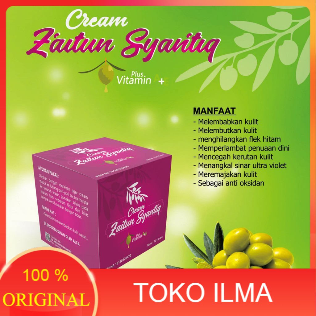 

Herbal Cream Zaitun SYANTIQ ORIGINAL