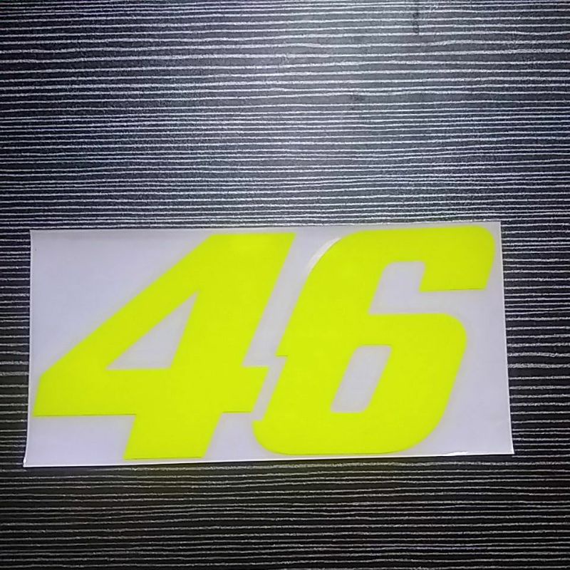 STICKER 46 ROSSI CUTTING