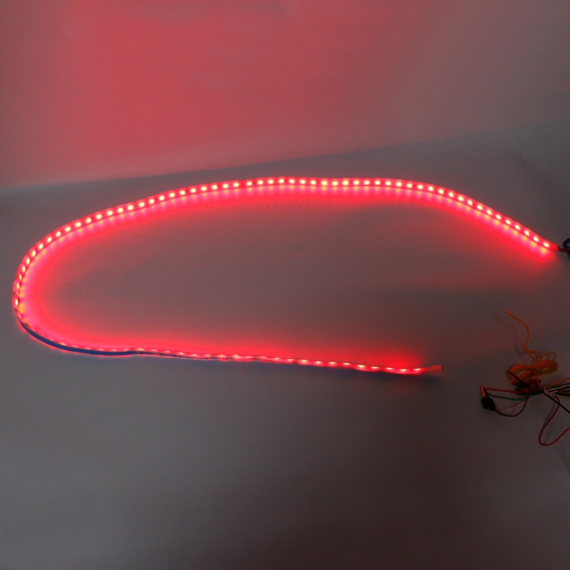 Zzz 12V 120cm 12V LED Flexible Waterproof Lampu Strip LED Untuk Interior Mobil Eksterior DRL Day Running Light