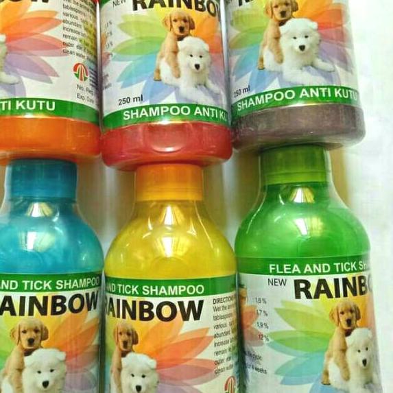 ➩ RAINBOW Shampo Anti Kutu Kucing Petshop ➤