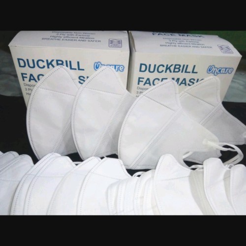 MASKER DUCKBILL ABU ABU DEWASA ISI 50 PCS PREMIUM QUALITY