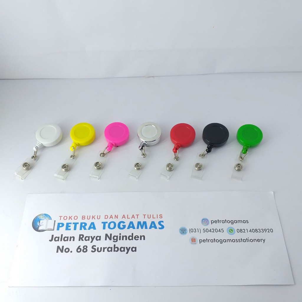 

JEPIT NAME TAG/ID CARD GANTUNGAN YOYO