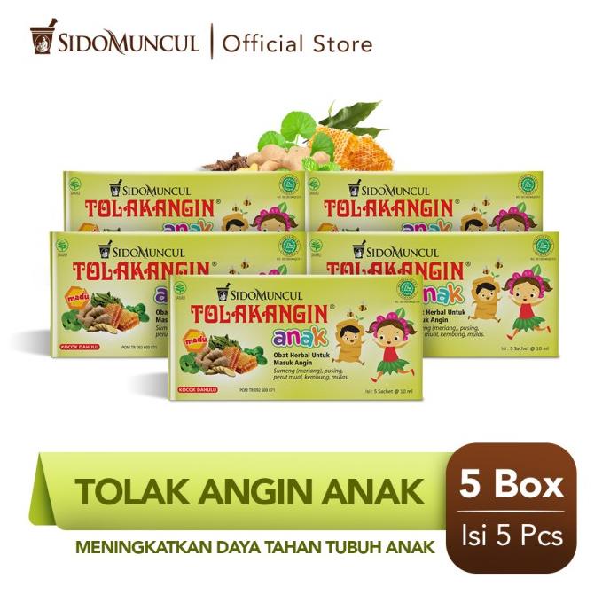 

BAYAR DITEMPAT Tolak Angin Anak Cair Dus 5x5's Herbal- Masuk Angin Daya Tahan Tubuh /OBAT HERBAL ASAM URAT/OBAT HERBAL PELANGSING/OBAT HERBAL KOLESTEROL/OBAT HERBAL DIABETES