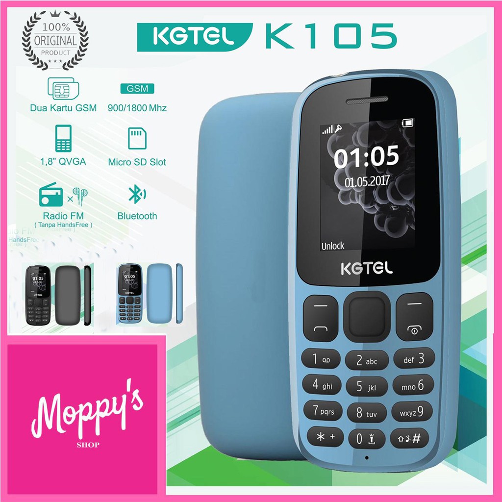 KGTEL K105 Handphone Murah Garansi Resmi