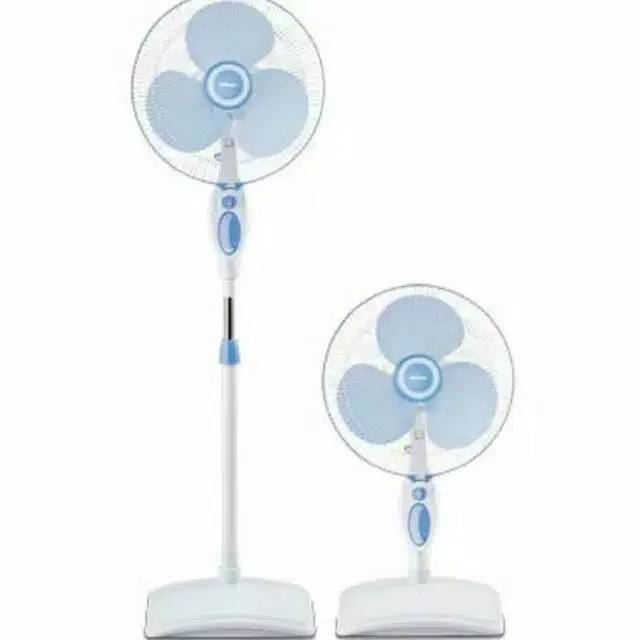 Stand fan MIYAKO KAS 1618 KB / Kipas angin berdiri 16&quot;