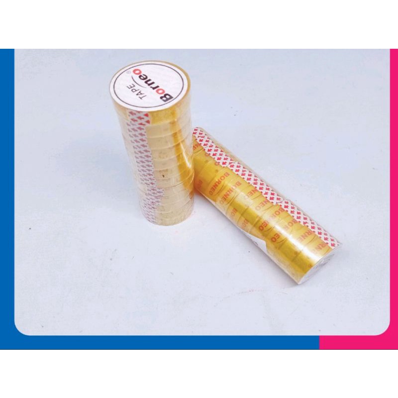 

joyko isolasi bening 1/2 inchi x 30mm / isolasi kado / isolasi kecil / lakban kecil