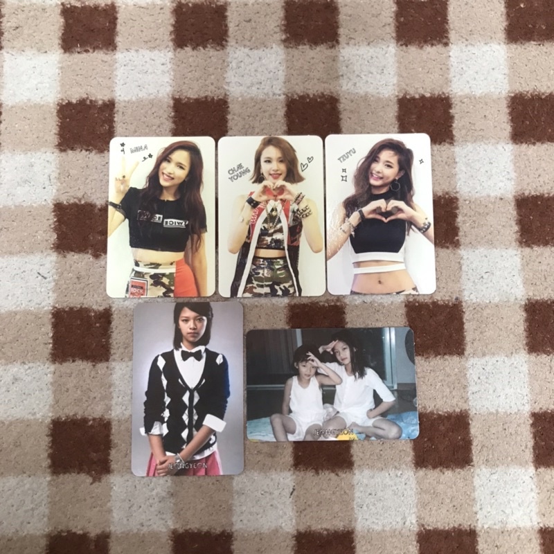 TWICE THE STORY BEGINS PHOTOCARD