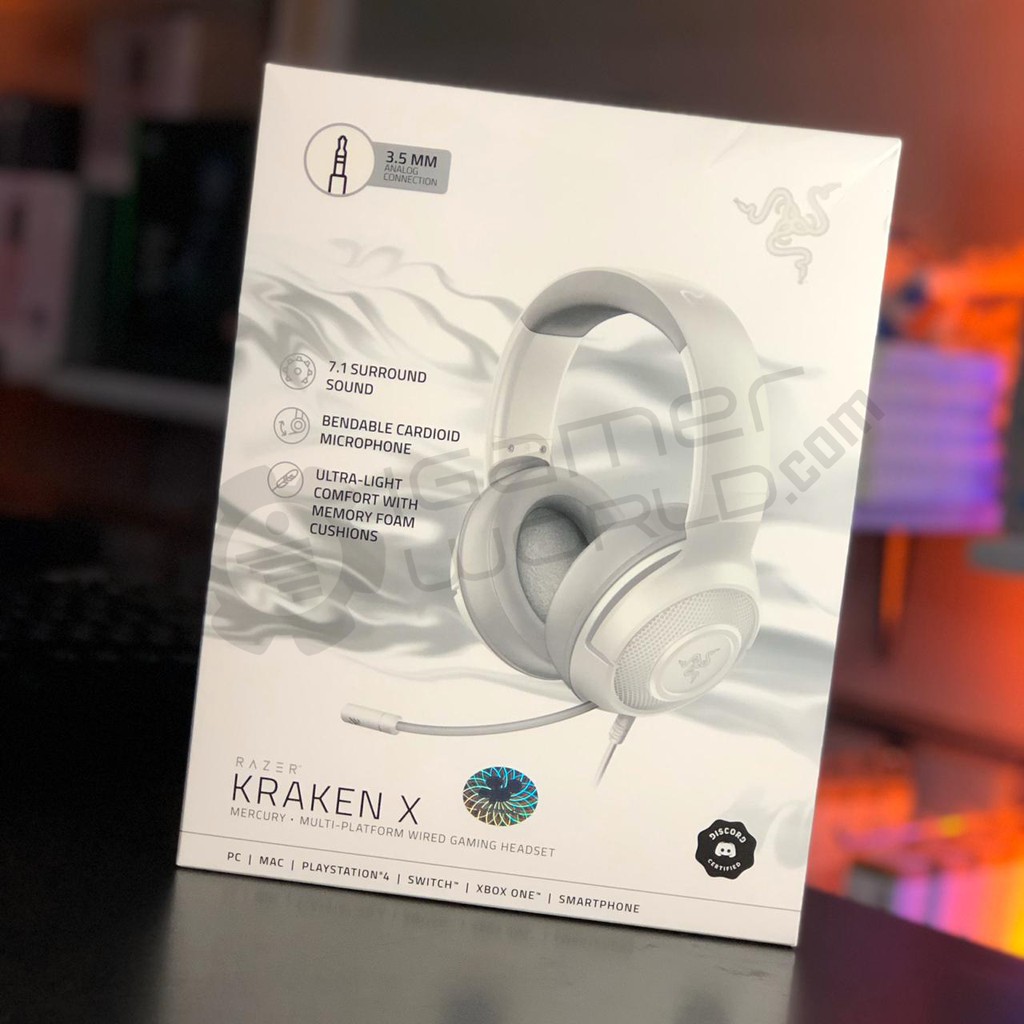 razer kraken x mercury
