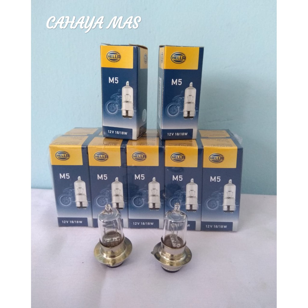 DOP HALOGEN STANDARD HELLA 18W 25W 35W KAKI 1 DAN 3