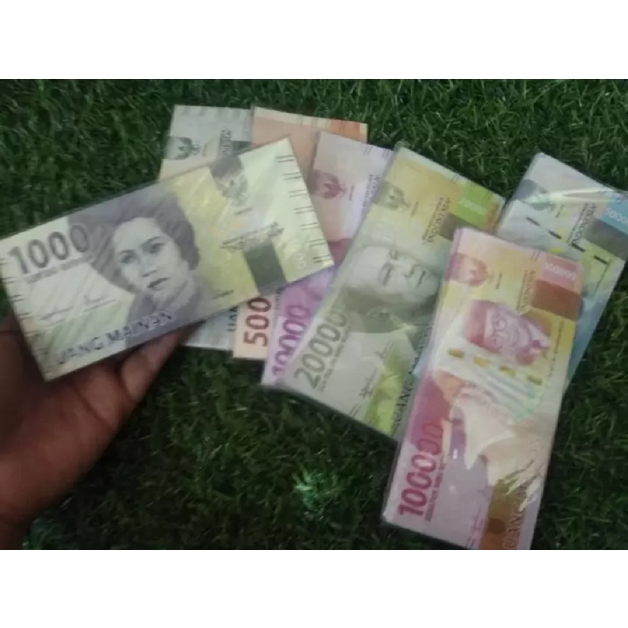 Isi 100 Lembar Uang Mainan isi 100pcs