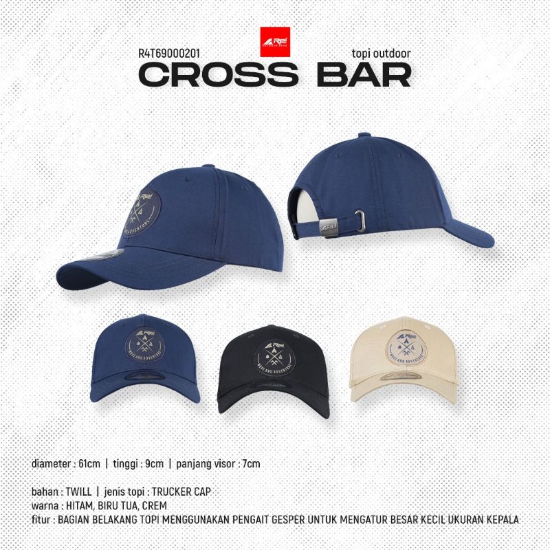 TOPI AREI CROSS BAR