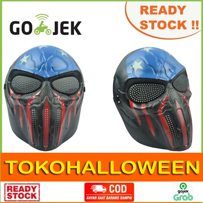 topeng shawn tactical mask perlengkapan airsoftgun
