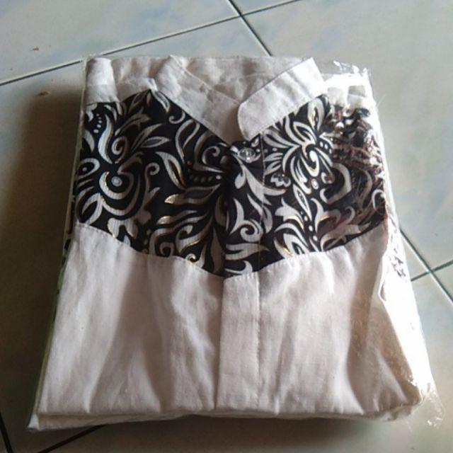 Couple Family Jufri Kemeja Muslim Ayah Anak Dan Rok Plisket Batik Jumbo