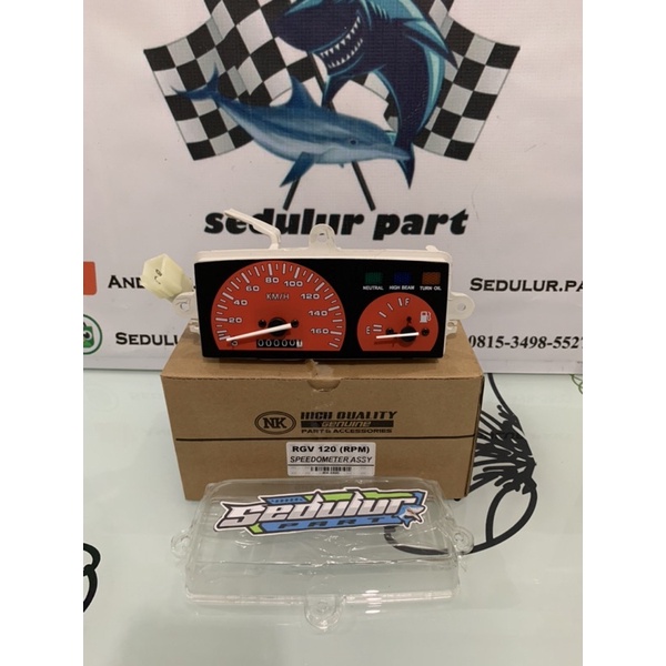 SPEEDOMETER SATRIA 2 TAK SPIDO LUMBA MERAH SPIDOMETER SATRIA 2 TAK LUMBA