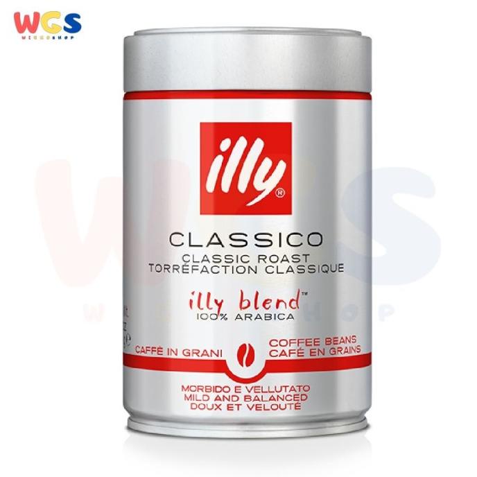 

Illy Classico Classic Roast Arabica Whole Coffee Beans 250g