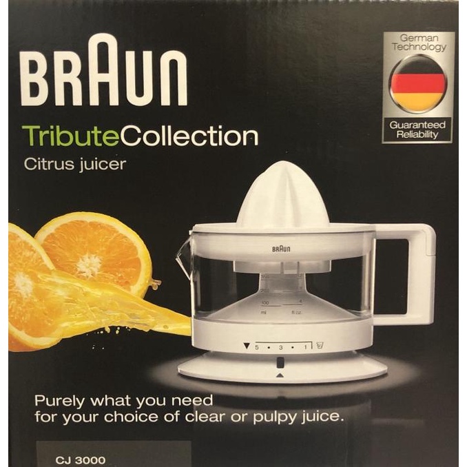 Braun Citrus Juicer / Perasan Jeruk CJ 3000