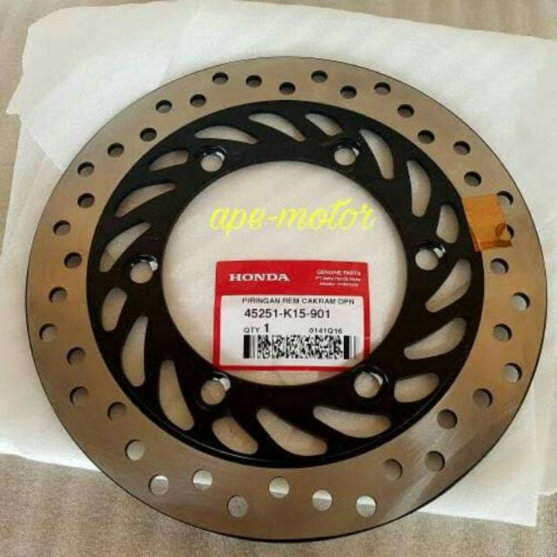 PIRINGAN CAKRAM DEPAN CB 150 R 45251-K15-901 ORIGINAL HONDA