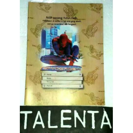 

Stok Ready Sampul Buku Fancy Karakter Ukuran Kwarto Obral