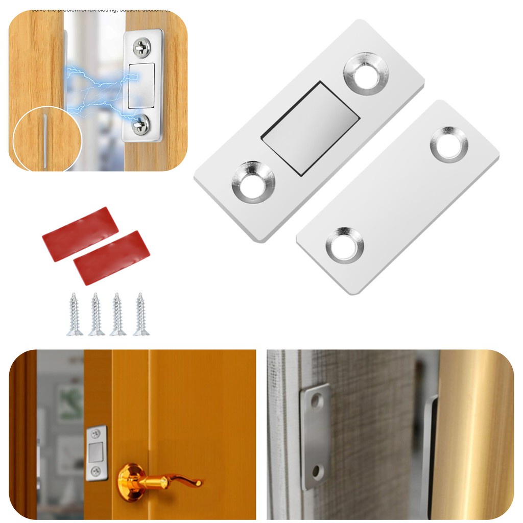 Tokomuda Magnet pintu lemari laci Catches Magnet / Magnetic Door Closer Stopper / Penutup pintu lemari magnet