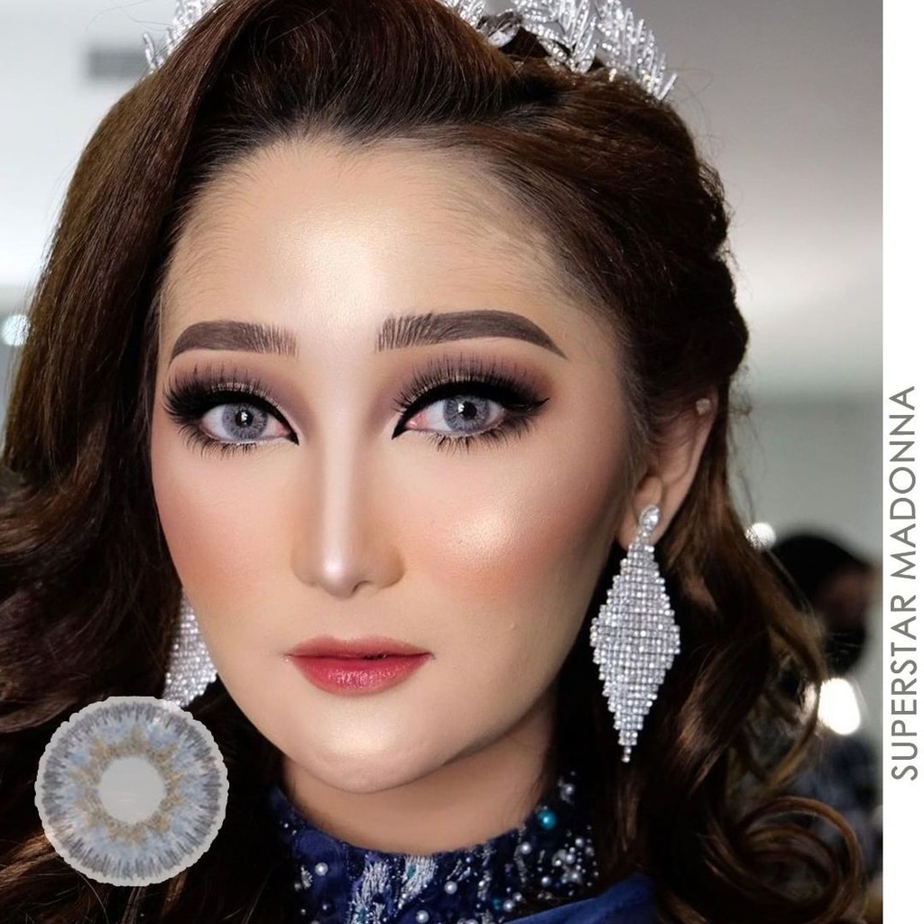 Superstar Madonna softlens warna bulanan