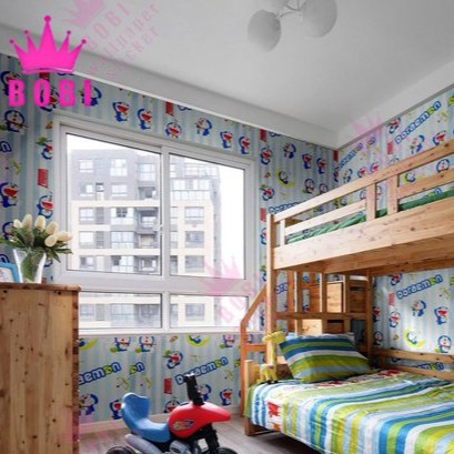 Wallpaper Sticker Motif Doraemon 5303-1 / Wallpaper Dinding Sticker Doraemon Termurah