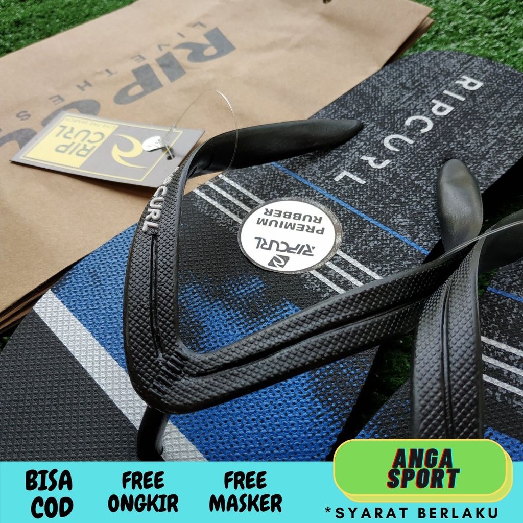 SANDAL JEPIT RIPCURL PRIA / SANDAL SURFING COWOK / SANDAL DISTRO / SANDAL CASUAL / SANDAL PANTAI