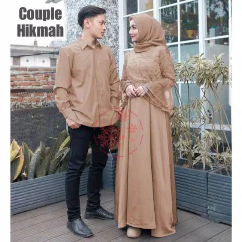 Baju couple brukat / couple kondangan