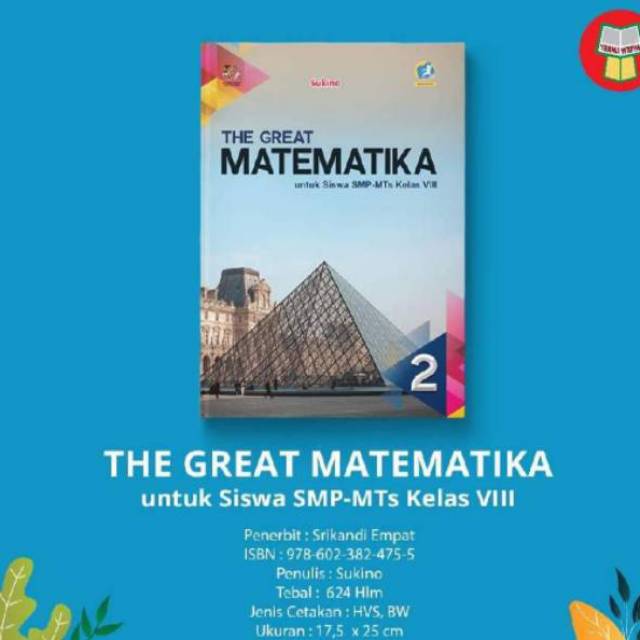 MATEMATIKA SMP KELAS 8 - BUKU MATEMATIKA SMP KELAS VIII - THE GREAT MATEMATIKA KELAS 8