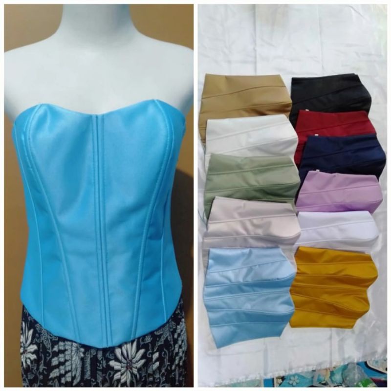 kamisol/bustier/kemben kebaya/longtorso