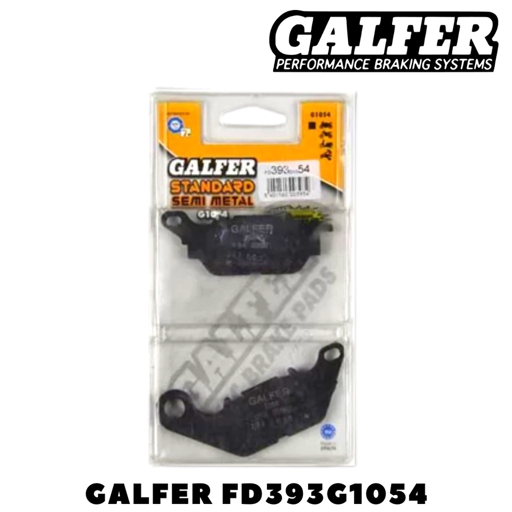 Kampas Rem Motor Made in Spain GALFER Depan Belakang FD393G1054 NMAX 150 150 ABS 155 ABS / JUPITER M