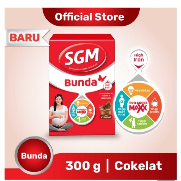 SGM bunda susu ibu hamil dan menyusui cokelat 300 gr