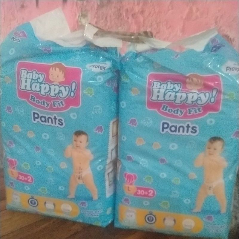 Pampers Baby Happy Pants L30+2