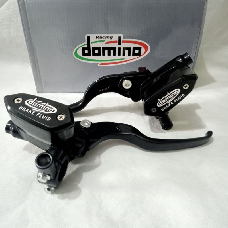 Master Rem Domino 2 Double Tabung Oval Model RCB 1 Set Universal Motor , Nmax, Aerox, Xmax, Beat, Vario, Klx, Crf, Wr, Rx King, Vixion, Cbr, Cb, Xabre, Byson, Mio, Ninja, Jupiter, Vega, Force1, Fizr, MxKing, MegaPro, GlPro, Sonic, R15, R25, Zx, Dll