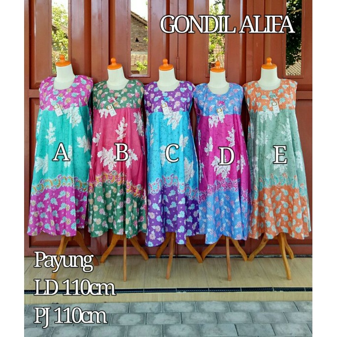 Daster Batik Payung l Daster batik yukensi | Daster batik tanpda lengan