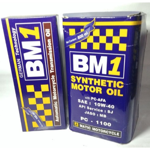 Oli BM1 1100 Matic 0.8 L Dan Oli Gardan BM1 140 ML