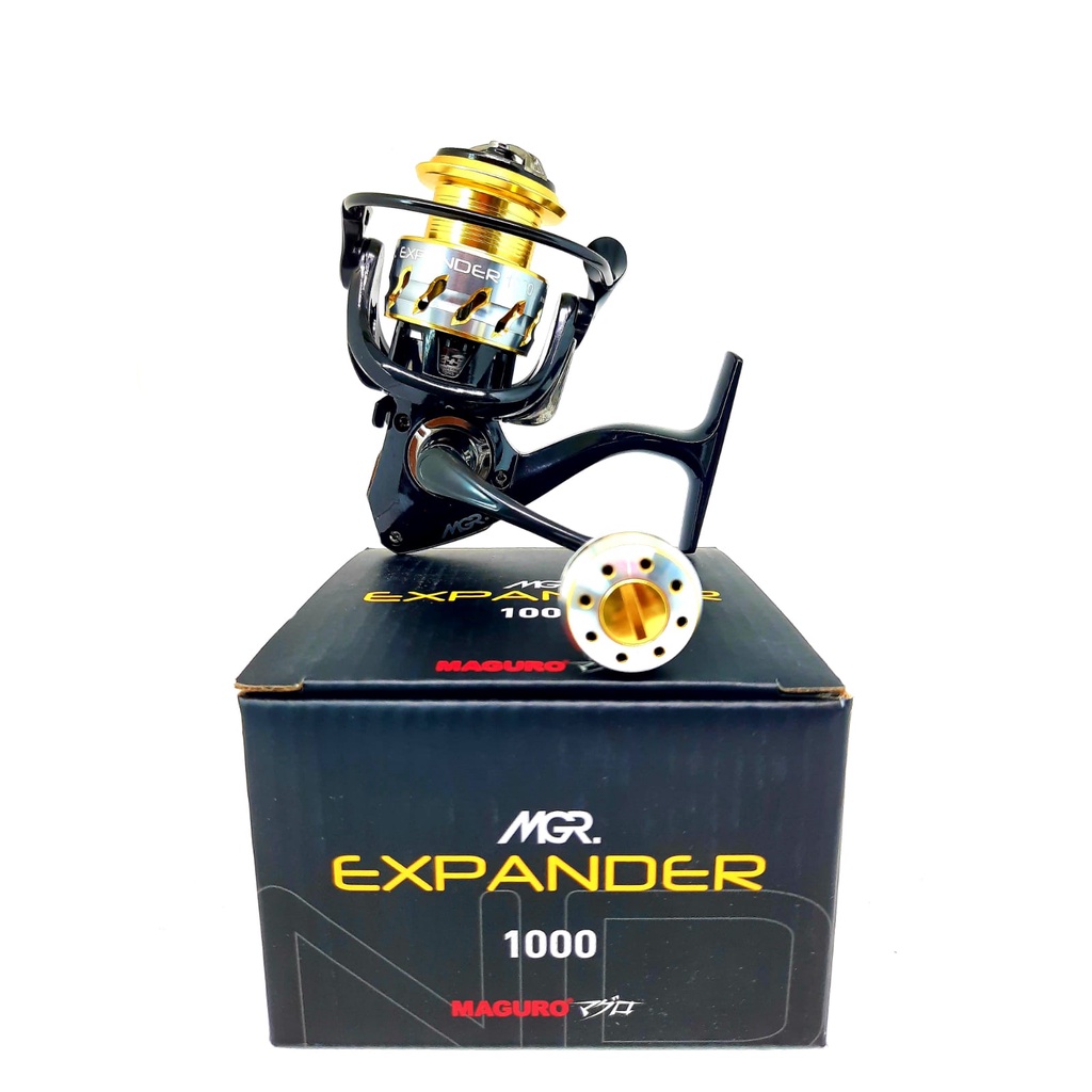 Reel Pancing MAGURO EXPANDER 1000-6000 Sangat Kuat POWER HANDLE