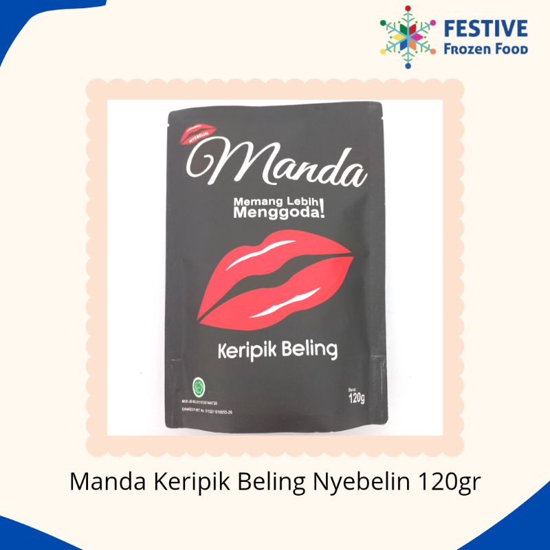 

Manda Keripik Beling Nyebelin 120gr